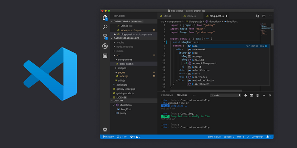 Logotipo de Visual Studio Code